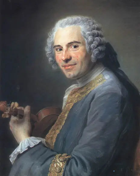 Жан-Жозеф Кассанеа де Мондонвиль (1711-1772), французский скрипач и композитор - Морис-Квентин де Ла Тур