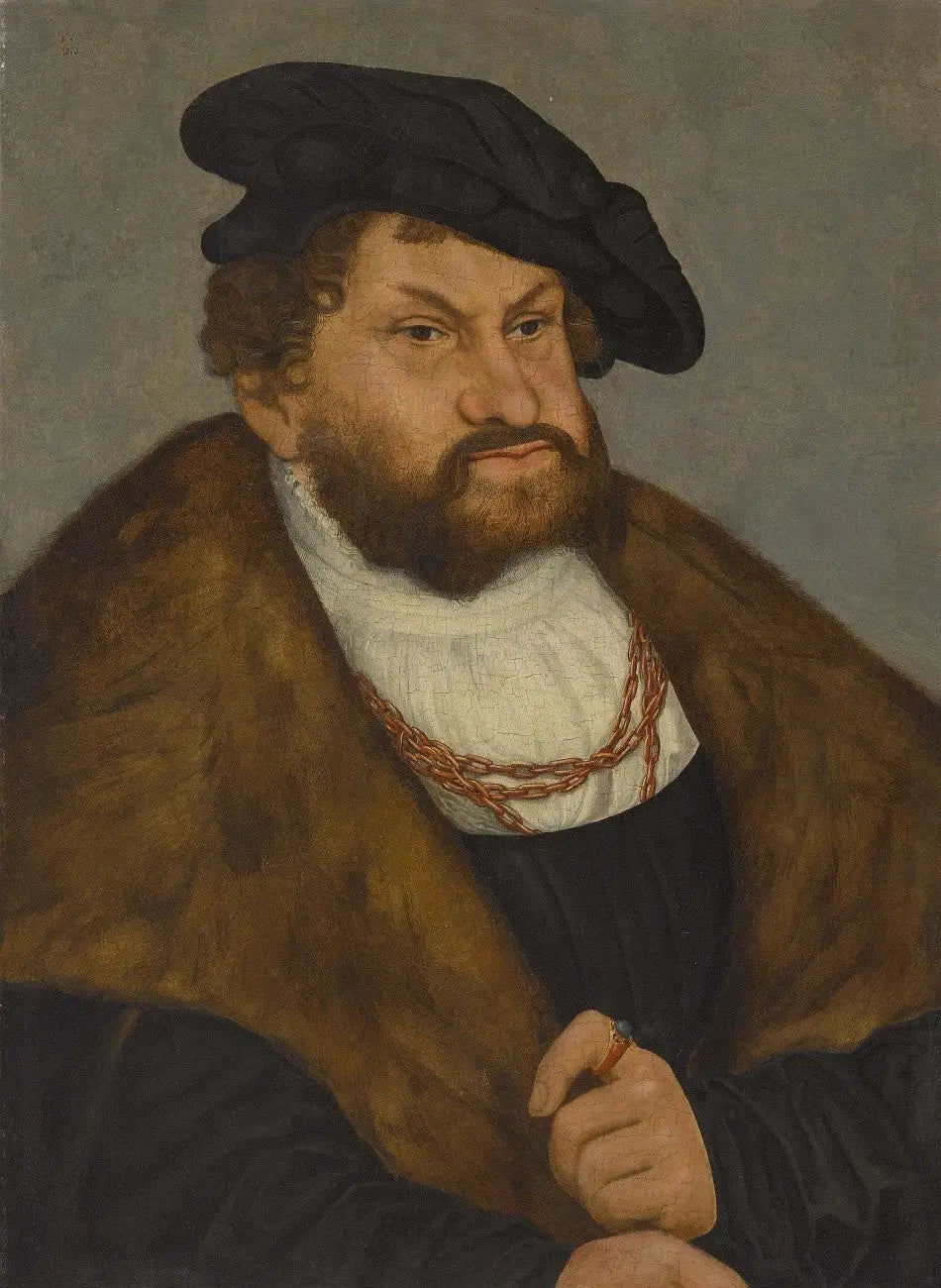 Jean le Constant électeur de Saxe (années 1530) - Lucas Cranach the Elder - Alpha Reproduction