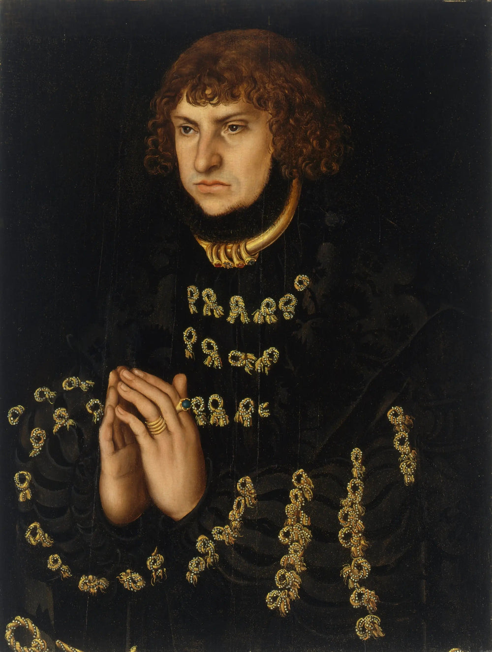 Jean le Constant, électeur de Saxe - Lucas Cranach the Elder image 1 reproduction réalisée par Alpha Reproduction