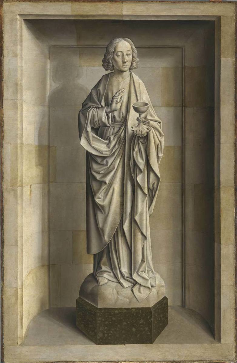 Jean l’Évangéliste - Dirk Bouts - Alpha Reproduction