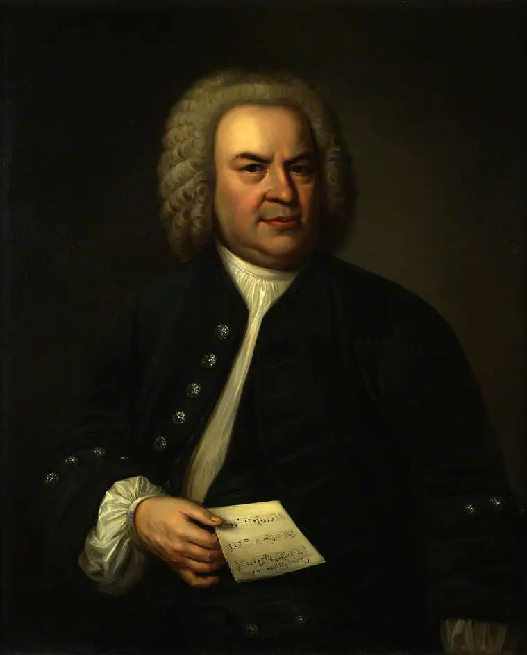 Jean-Sébastien Bach (1685–1750) - Elias Gottlob Haussmann - Alpha Reproduction