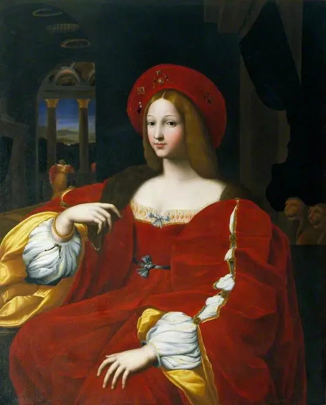 Жанна д'Aragon (1478-1518) - Рафаэль Санти