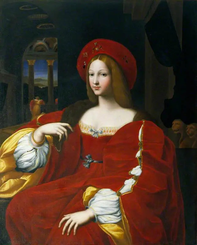 Жанна д'Aragon (1478-1518) - Рафаэль Санти