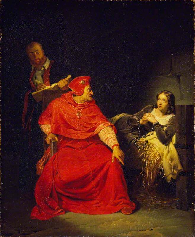 Jeanne d’Arc en prison - Paul Delaroche - Alpha Reproduction