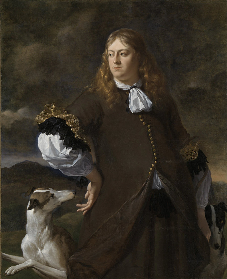 Jeanne Reynst (1636-95). Seigneur de Drakenstein et du Vuursche. Capitaine de la bourgeoisie à Amsterdam en 1672 - Karel Dujardin