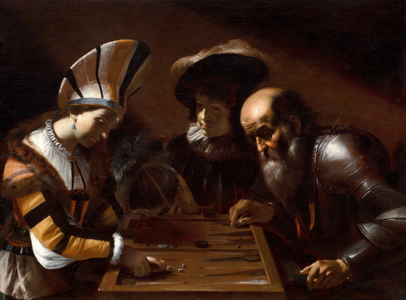 Набор нард - Mattia Preti