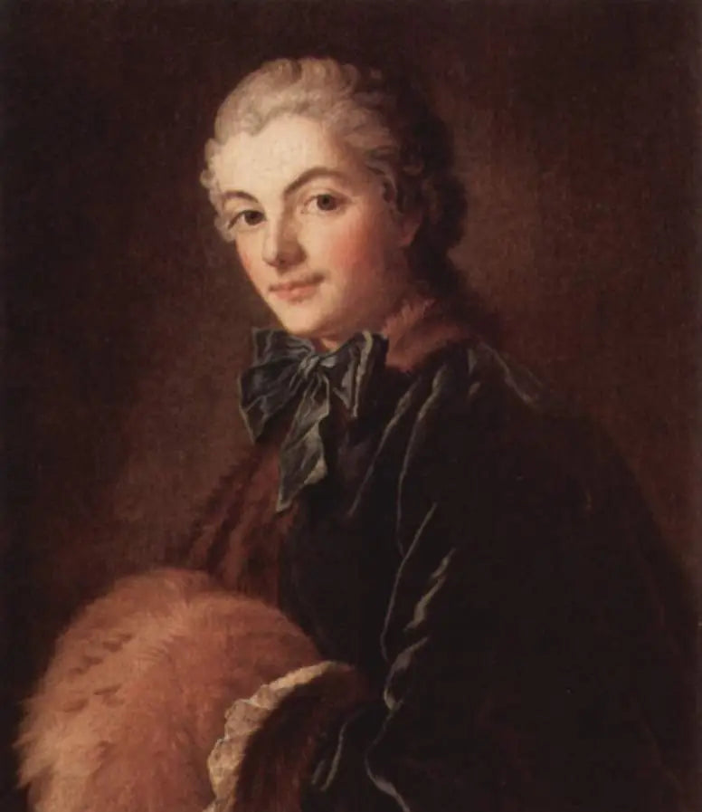 Jeune femme au manchon - François Boucher - Alpha Reproduction