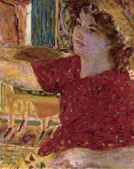 МОЛОДАЯ ЖЕНЩИНА, РИСУЮЩАЯ - Пьер Боннар