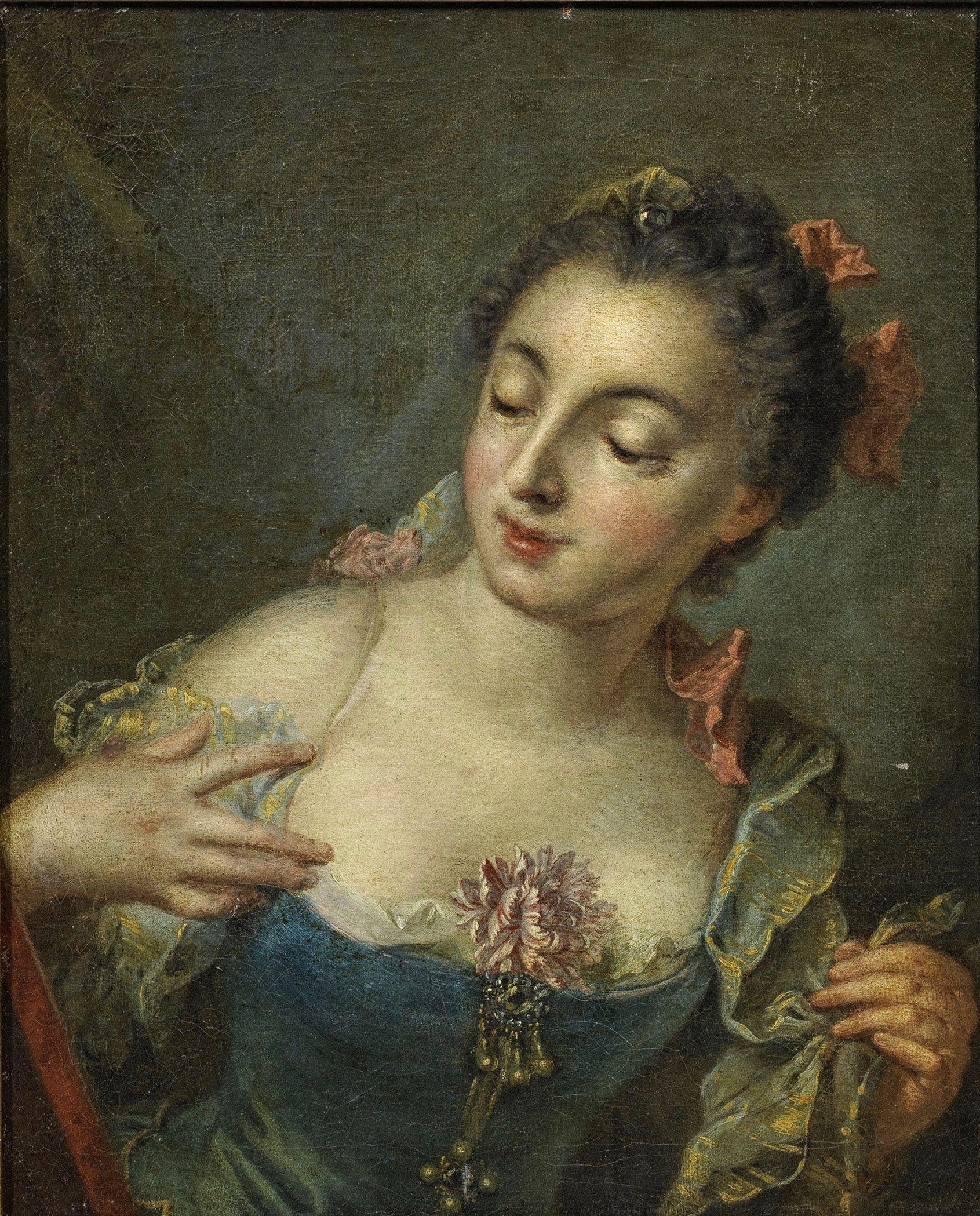 Jeune Mademoiselle à gauche - François Boucher - Alpha Reproduction