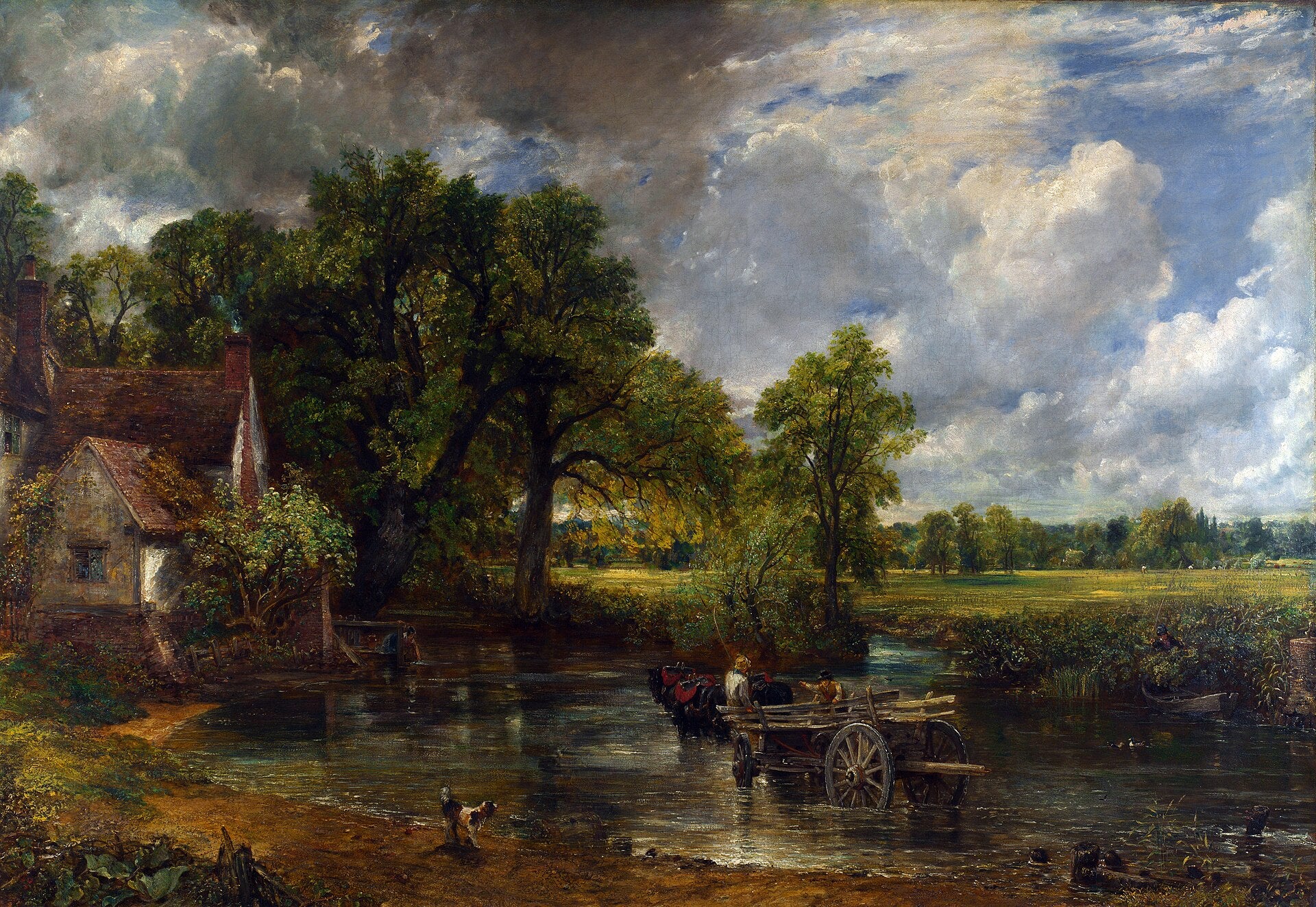 La Charrette de foin / The Hay Wain - John Constable