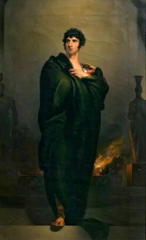 Джон Филип Кембл (1757–1823), в роли Корнелиуса в «Корнелиусе» Уильяма Шекспира - Томас Лоуренс