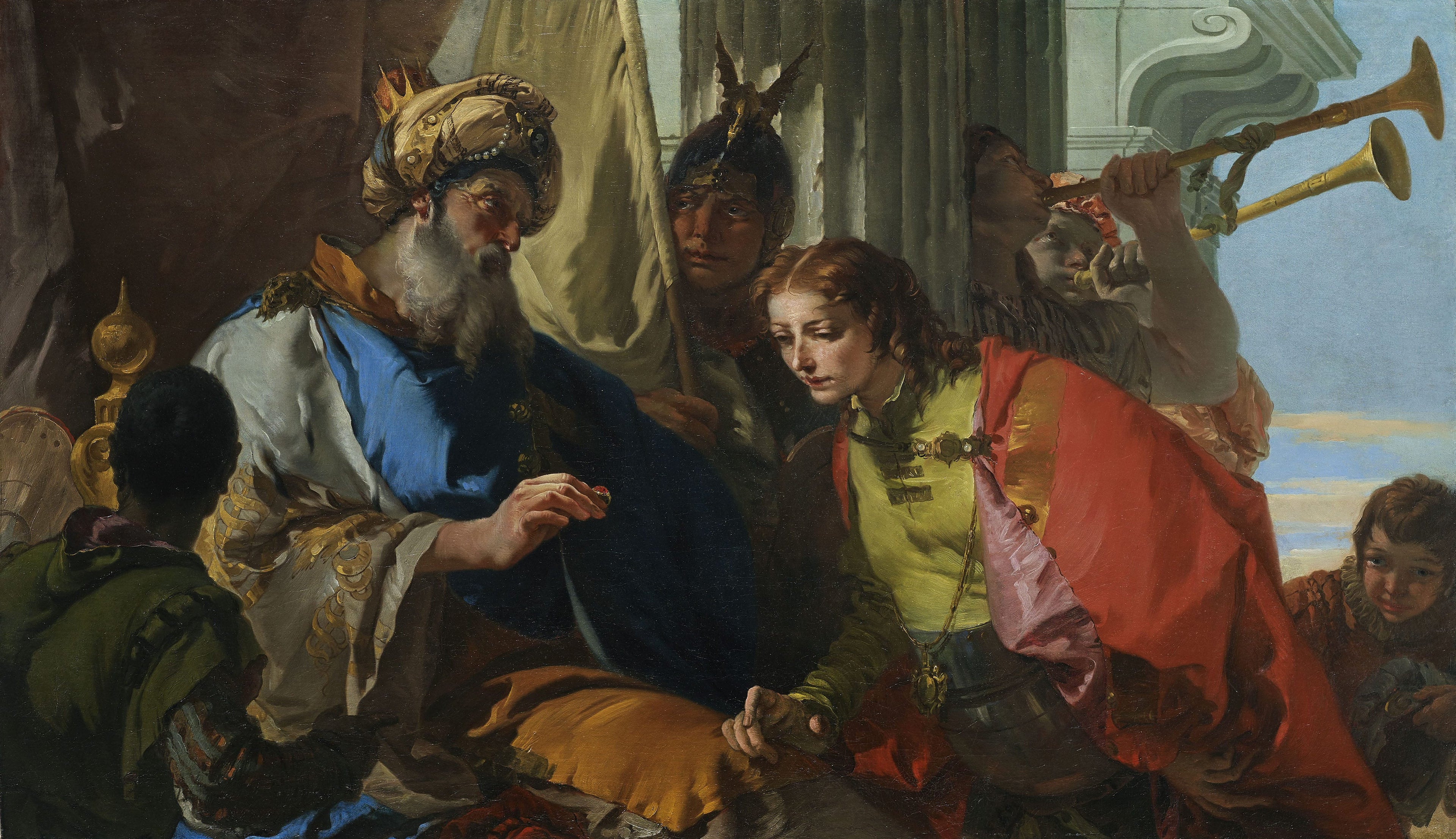 Joseph recevant l’anneau du Pharaon - Giovanni Battista Tiepolo - Alpha Reproduction