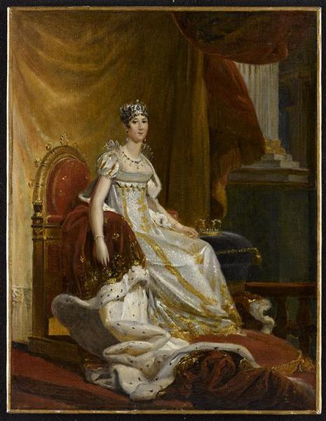 Joséphine de Beauharnais impératrice des Français - François Gérard - Alpha Reproduction