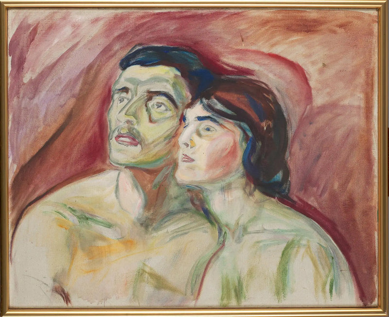 Щека к щеке - Эдвард Мунк