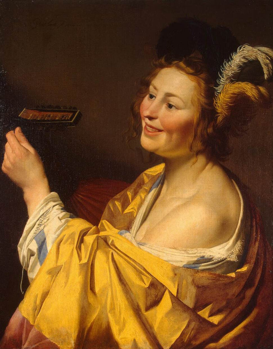 Игрок на лютне - Gerrit van Honthorst