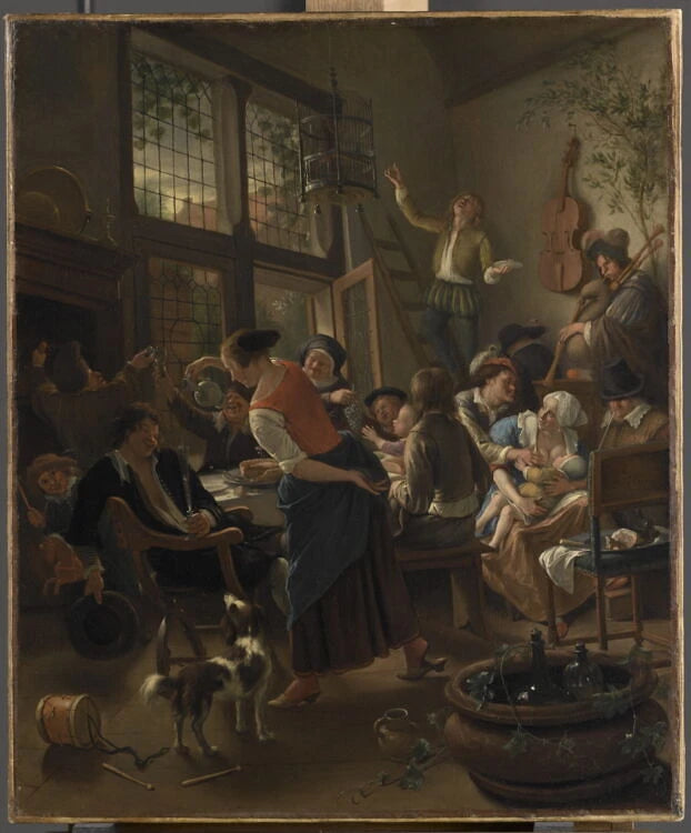 Joyeux repas de famille - Jan Steen