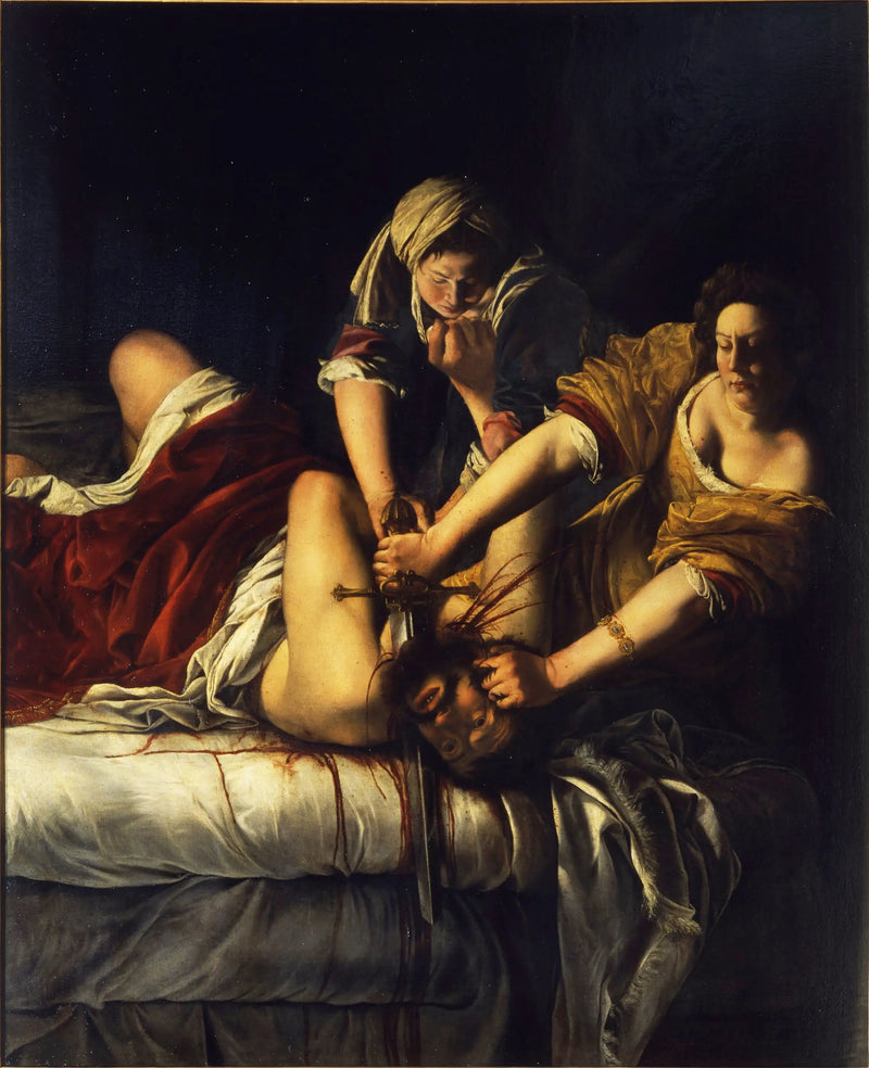 Джудит с отрубленной головой Голифе Artemisia Gentileschi