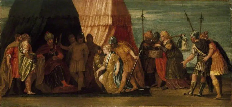 Юдифь, полученная Холоферном - Павел Веронезе