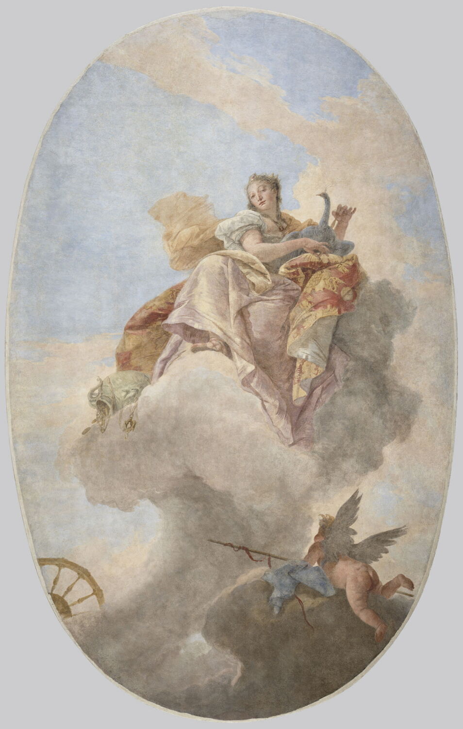 Junon au milieu des nuées - Giovanni Battista Tiepolo - Alpha Reproduction