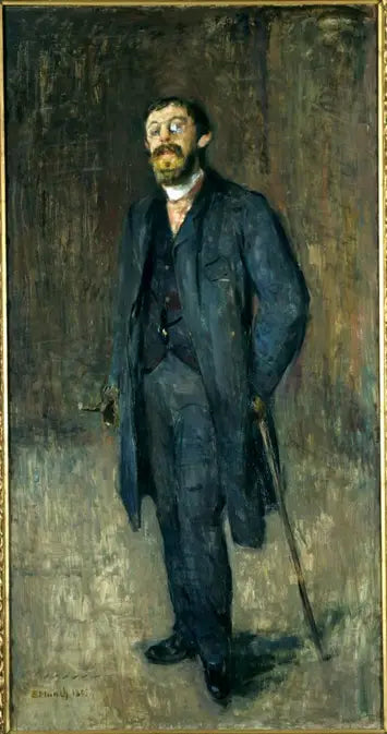 Карл Йенсен-Хьель - Эдвард Мунк