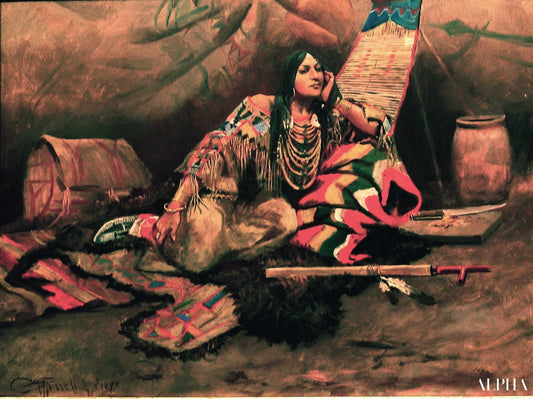 Keeoma n°3 - Charles Marion Russell - Reproductions de tableaux et peintures haut de gamme