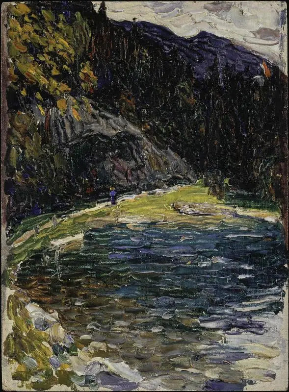 Кохель, старая Кессельбергштрассе - Василий Кандинский