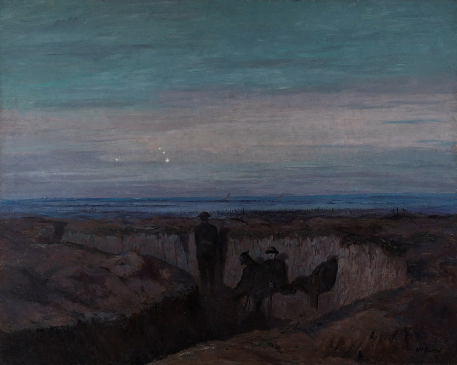 L'aube sur la fosse de l'Ouse - Maurice Galbraith Cullen