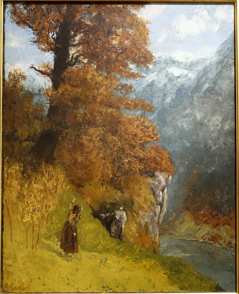 Осень - Гюстав Курбе