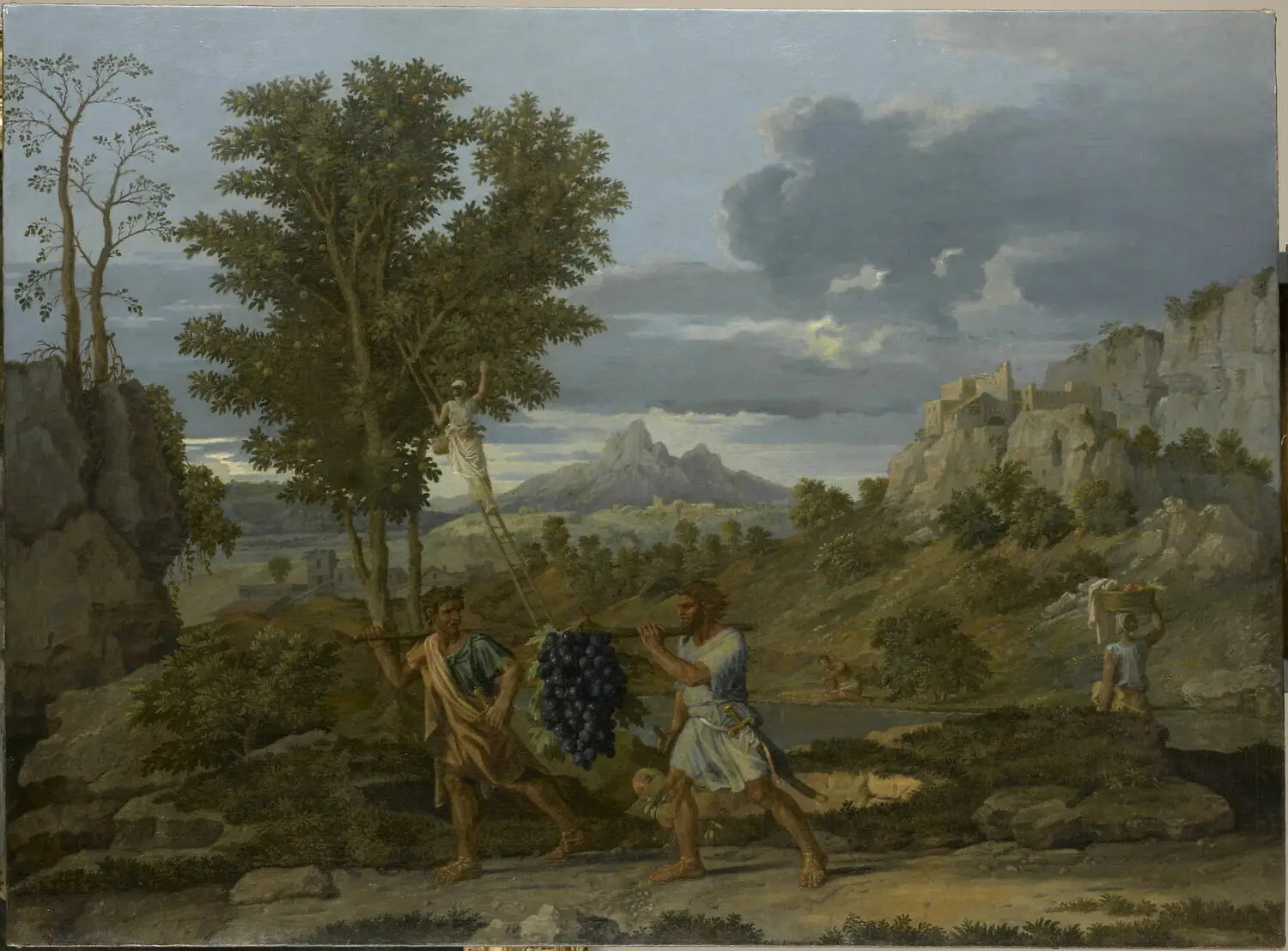 L'Automne - Nicolas Poussin image 1 reproduction de peinture à l’huile
