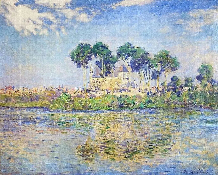 Церковь в Верноне - Клод Моне