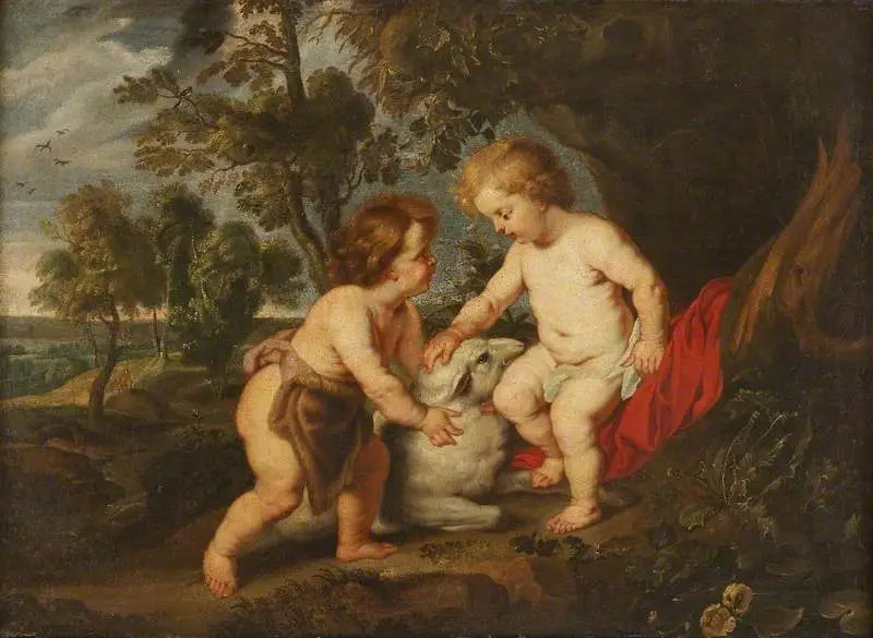 L’Enfant Jésus et saint Jean - Peter Paul Rubens - Alpha Reproduction