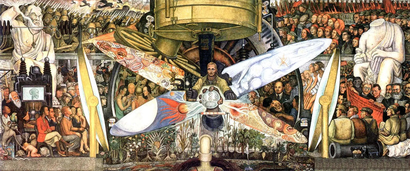 Мужчина, контролёр вселенной - Диего Ривера