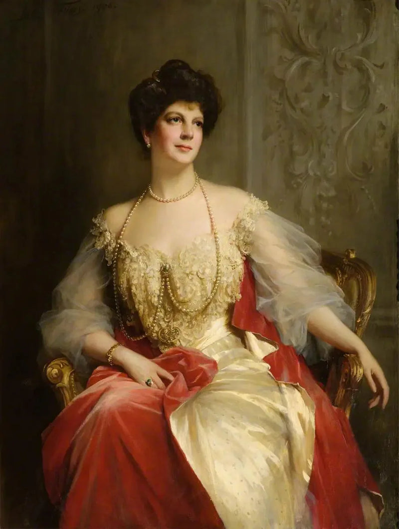 Почтенная Этель Луиза Форбс-Лейт (1872–1930), леди Форбс Лейт - Люк Филдс