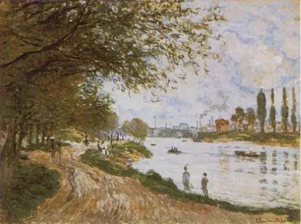 L'île de La Grande Jatte - Claude Monet image 1 tableau peint à l’huile sur toile