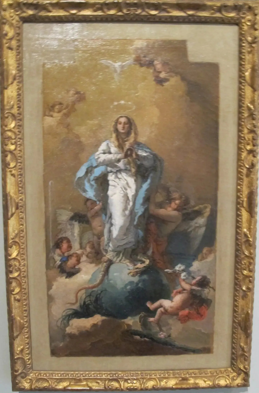 L'Immaculée Conception - Giovanni Battista Tiepolo image 1 reproduction artisanale de tableau