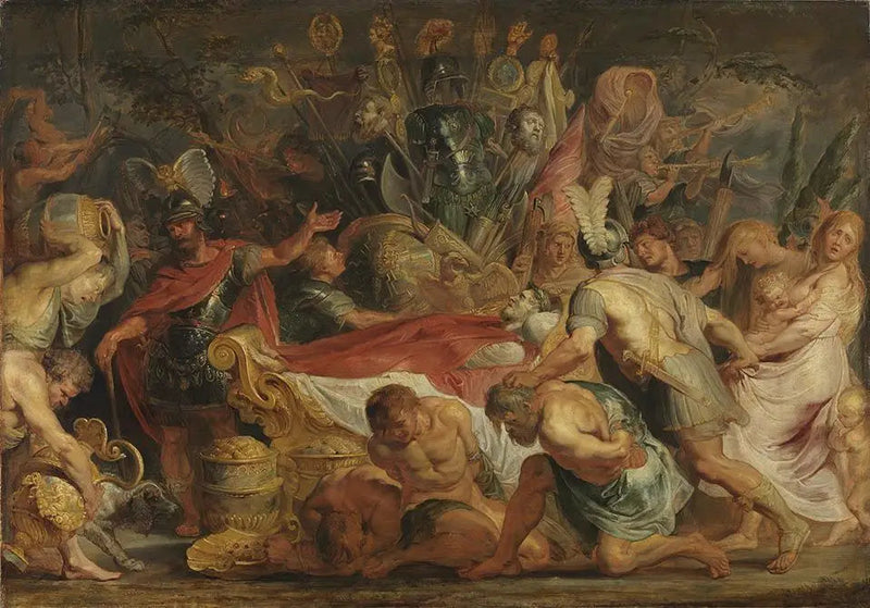 Услужливость Деция Муса (Тит Ливий VIII, 6-9-10), после 1616 - Петер Пауль Рубенс