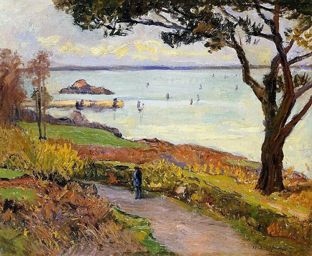 La Baie de Douarnenez - Maxime Maufra image 1 reproduction artisanale de tableau