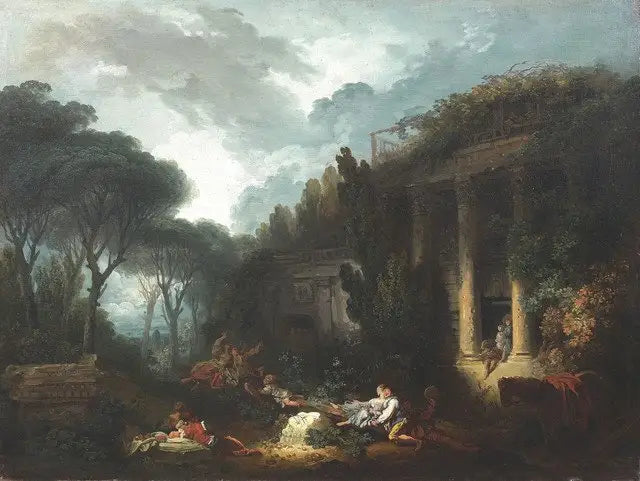 La Bascule - Jean-Honoré Fragonard - Alpha Reproduction