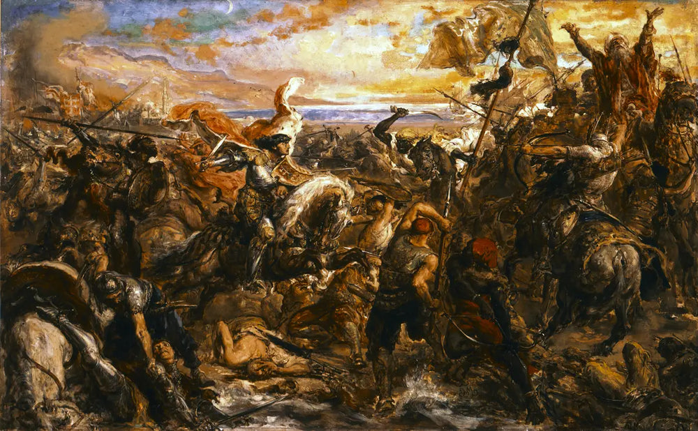 La bataille de Varna - Jan Matejko - Alpha Reproduction