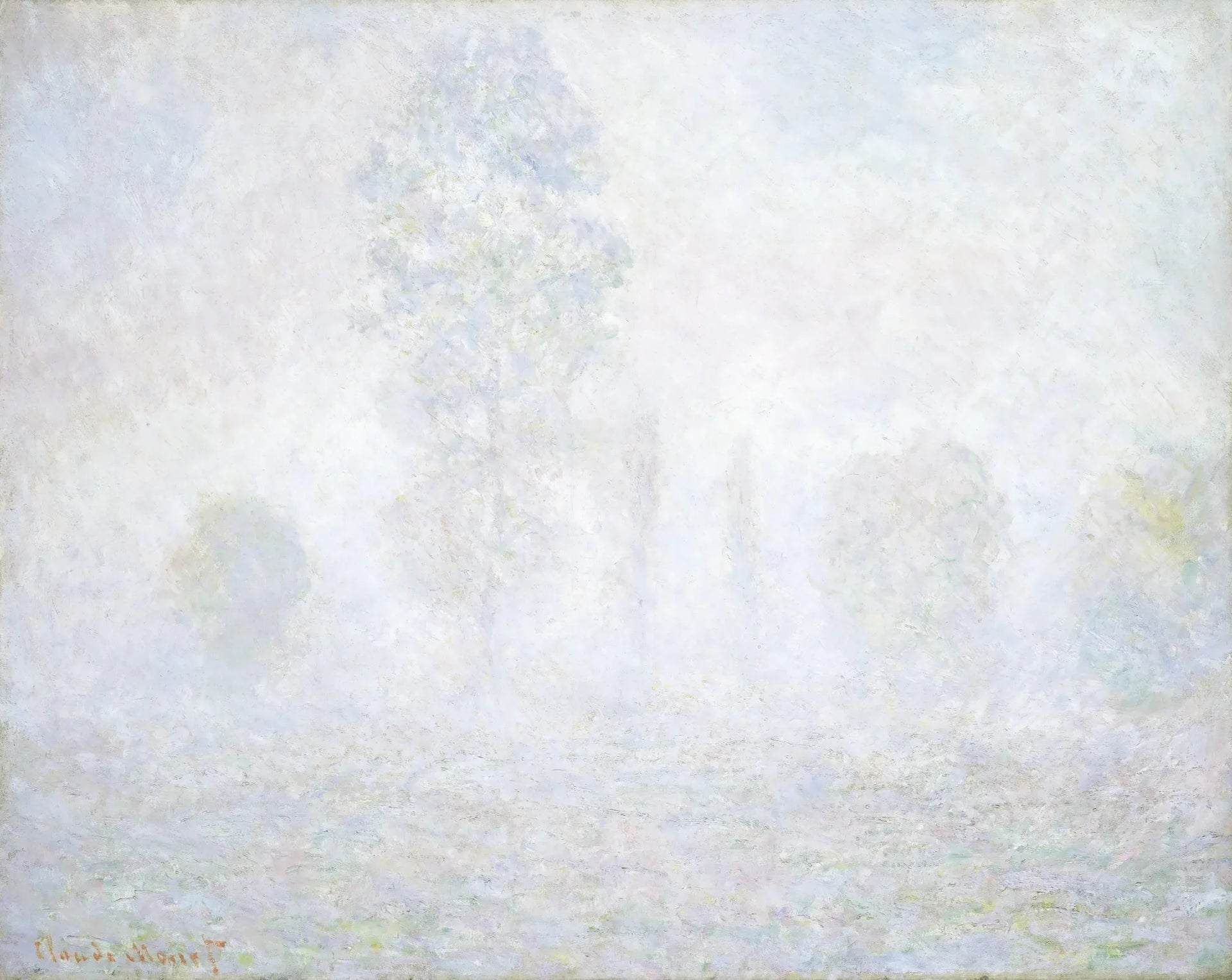 La brume du matin - Claude Monet image 1 copie peinte à la main à l’huile