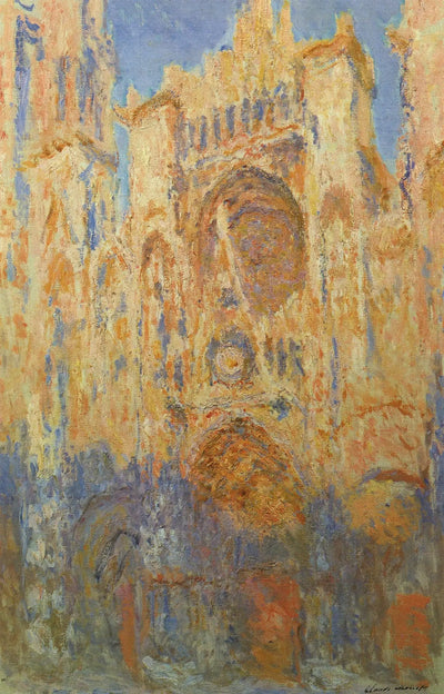 La Cathédrale de Rouen Fin de journée - Claude Monet - Alpha Reproduction