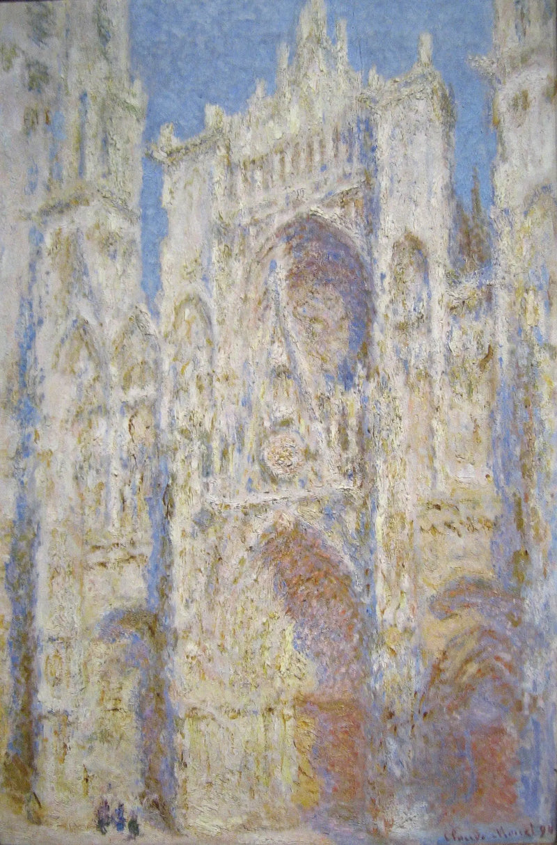 Собор Руана, портал, солнце - Клод Моне