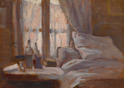 La chambre à coucher - Henri Le Sidaner - Alpha Reproduction