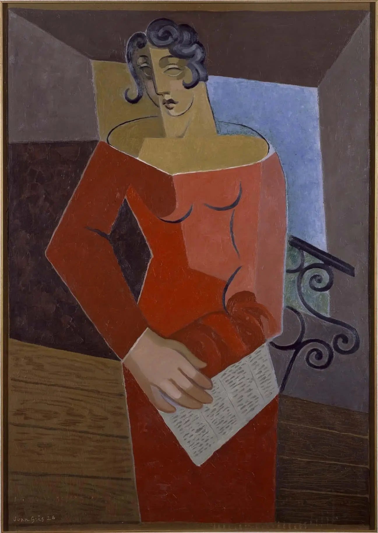 La chanteuse - Juan Gris - Alpha Reproduction