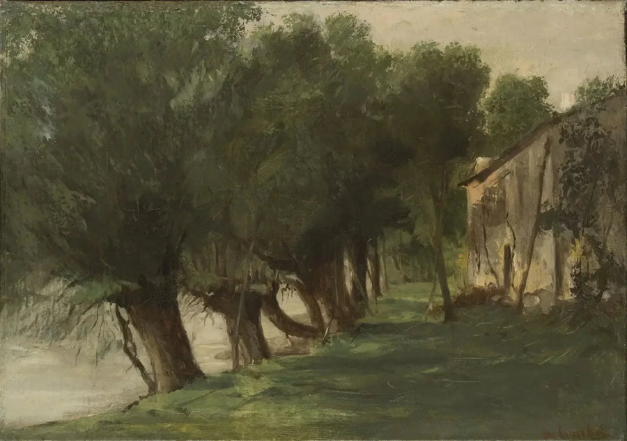 Шаранта, Порт-Бертё - Гюстав Курбе
