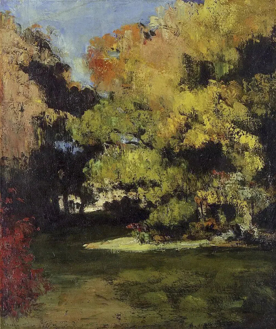 La Clairière - Paul Cézanne image 1 reproduction réalisée par Alpha Reproduction