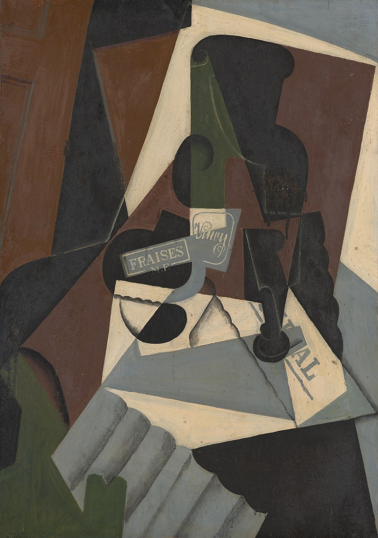 La confiture de fraises - Juan Gris - Alpha Reproduction
