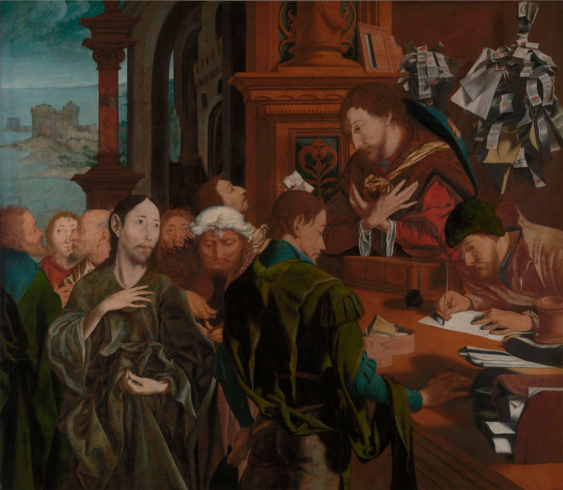 Конверсия Святого Матфея - Маринус ван Реймерсвалье