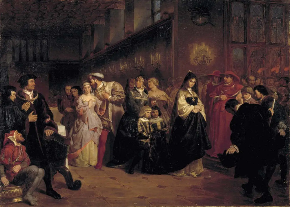 La cour d’Anne Boleyn - Emanuel Leutze - Alpha Reproduction