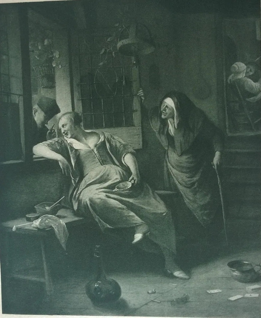 La courtisane et le jésuite - Jan Steen